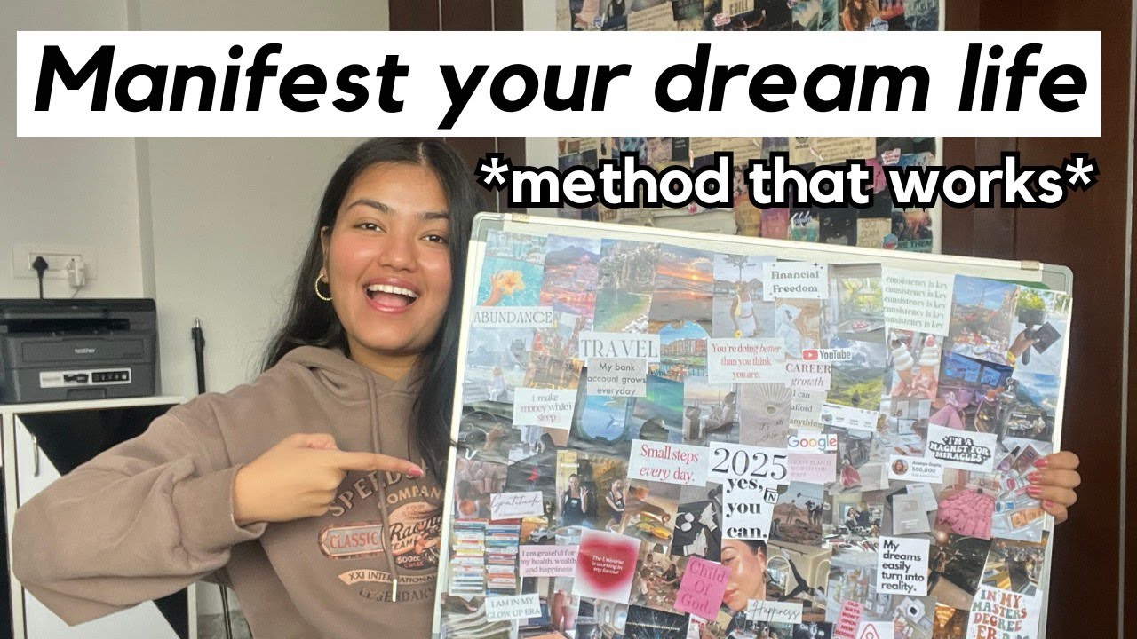2026 VISION BOARD: How to Make a Vision Board That Actually Works (Manifestation Tips)| Ananya Gupta
