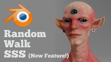 Blender Cycles Random Walk SSS (New Feature!)