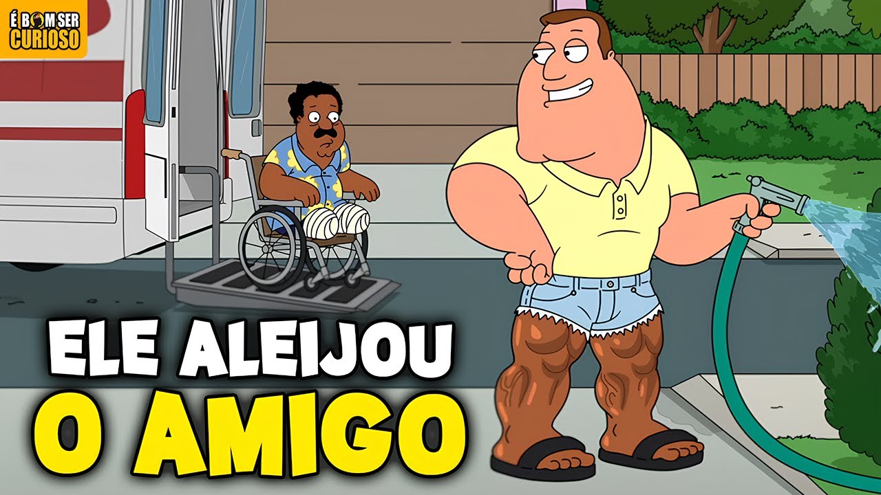 7 VEZES QUE JOE PASSOU DOS LIMITES EM FAMILY GUY