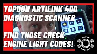 Topdon Artilink 400 Let's check out this cool diagnostic scanner. #poweraddictscrew #obd2