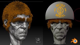 Como exportar un Displacement map de Zbrush a Blender