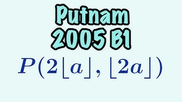 Putnam Exam 2005 B1