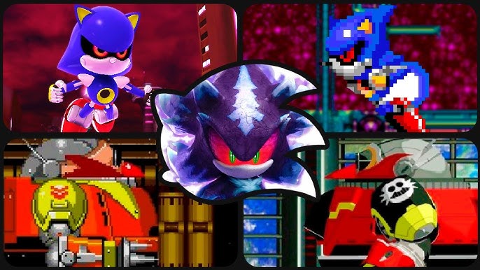 Evolution of Mecha Sonic in Sonic Games (1992-2023) 