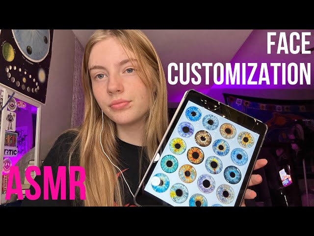 ASMR | 👀💋 FACE CUSTOMIZATION (Eyes, Nose, Lips, Etc.)