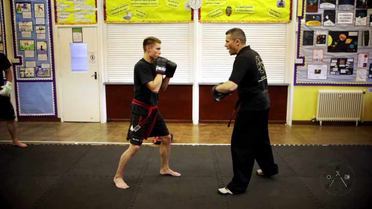 JKD Basic Kickboxing Pad Drills pt1 YouTube