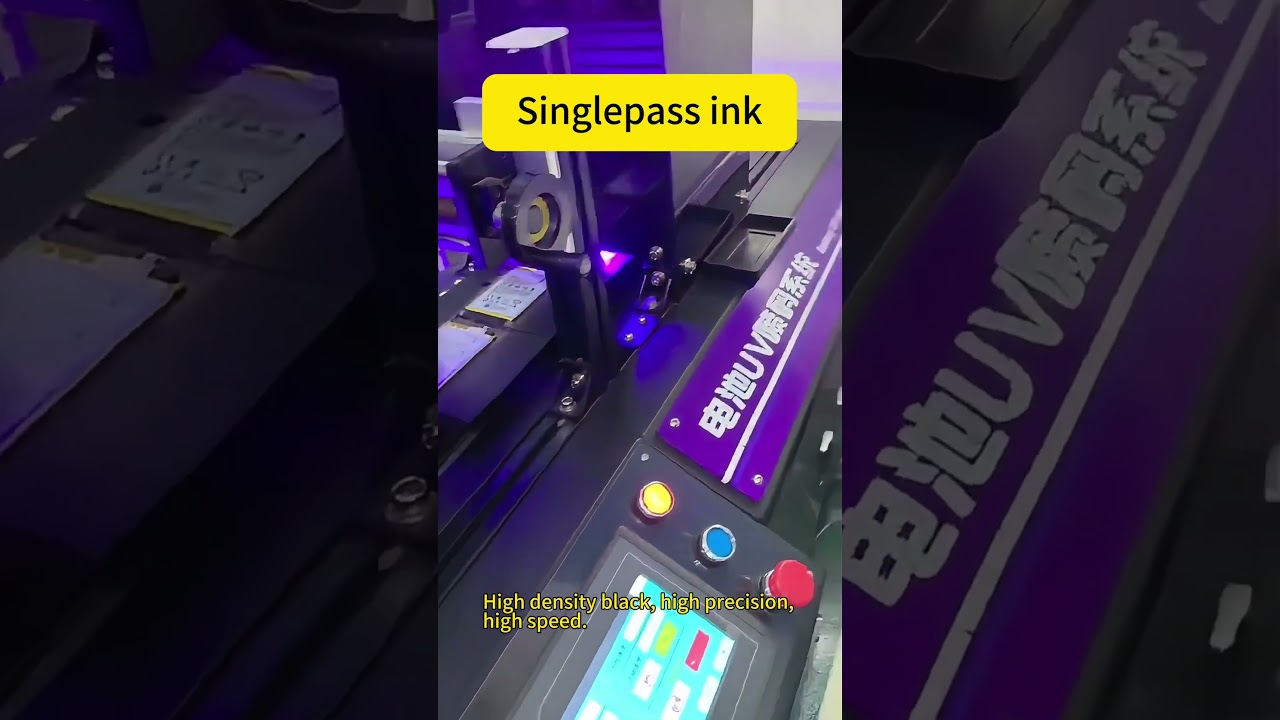 Singlepass ink, What do you think of the printing speed?