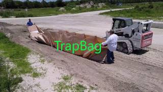 Best Flood Barriers, Fastest Flood Barriers, TrapBag® Pull Out 50 ft in 10 Sec Flood Barrier Bag