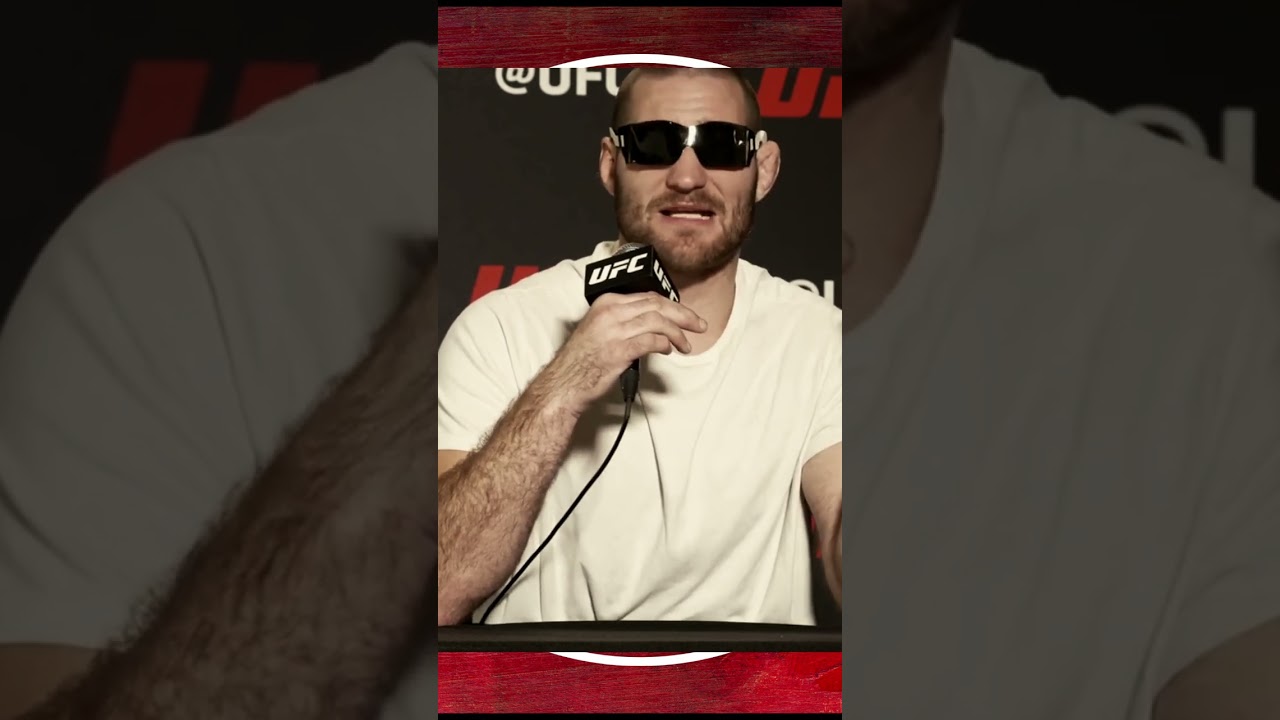 Sean Strickland : I am f*ckin white..