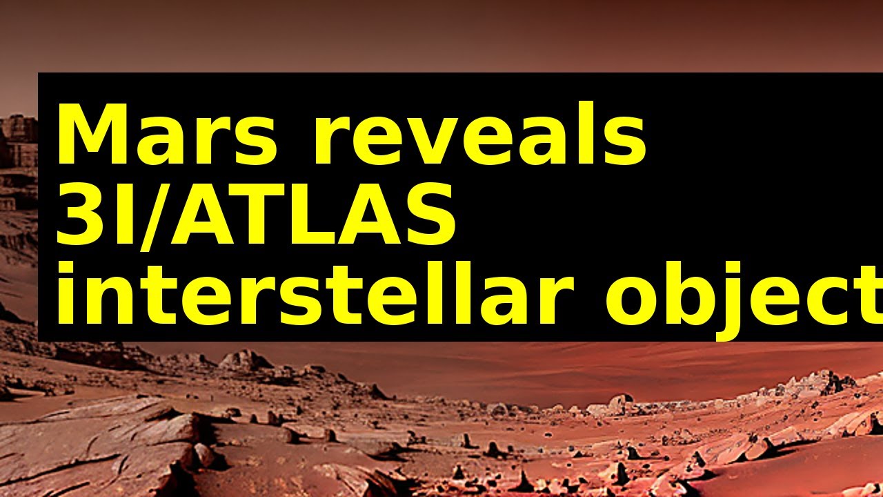 Interstellar Mars Expectation for Images of the 3I/ATLAS Interstellar Object from Mars ...