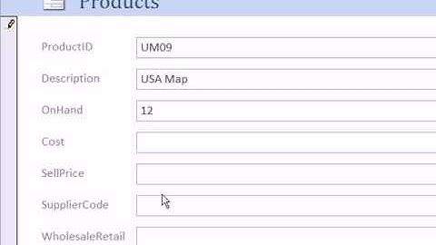 Office 2010 Class #44: Access Create Forms (User Interface), Enter Data Tricks