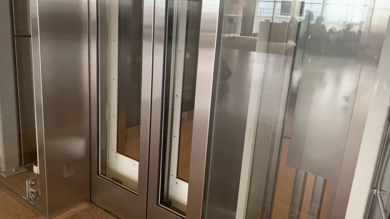 Kone hydraulic scenic elevator Raleigh Durham Airport T2 Raleigh NC