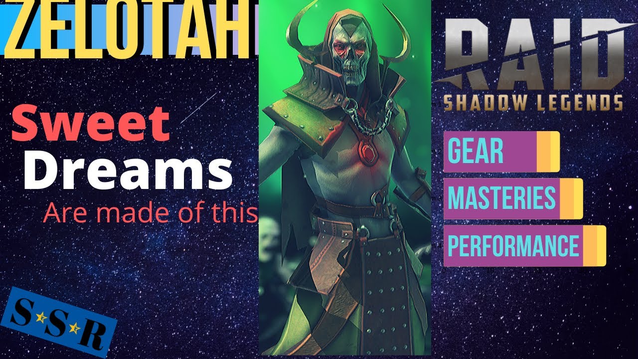 Zelotah Rocks You To Sleep Raid Shadow Legends Build Guide Youtube