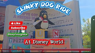 Slinky Dog Ride At Disney World #keepflexingonem 