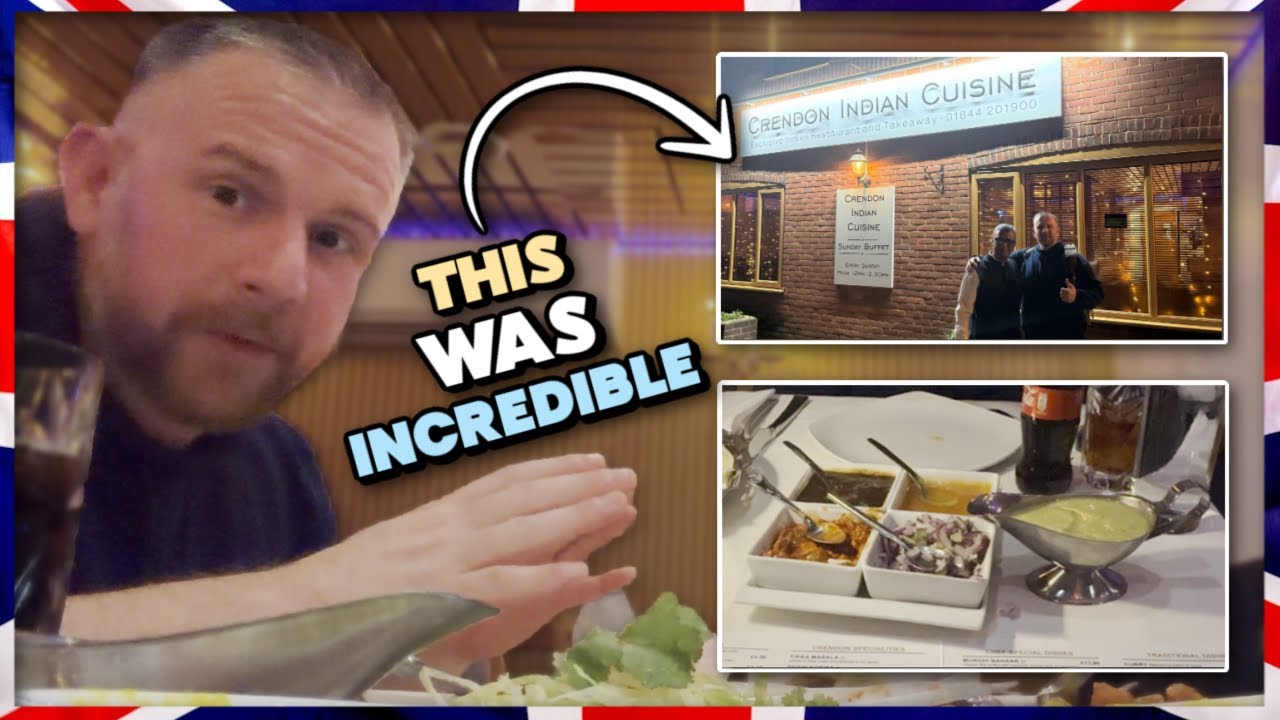 American In England: FIRST British Indian Cuisine | LIFE CHANGING!