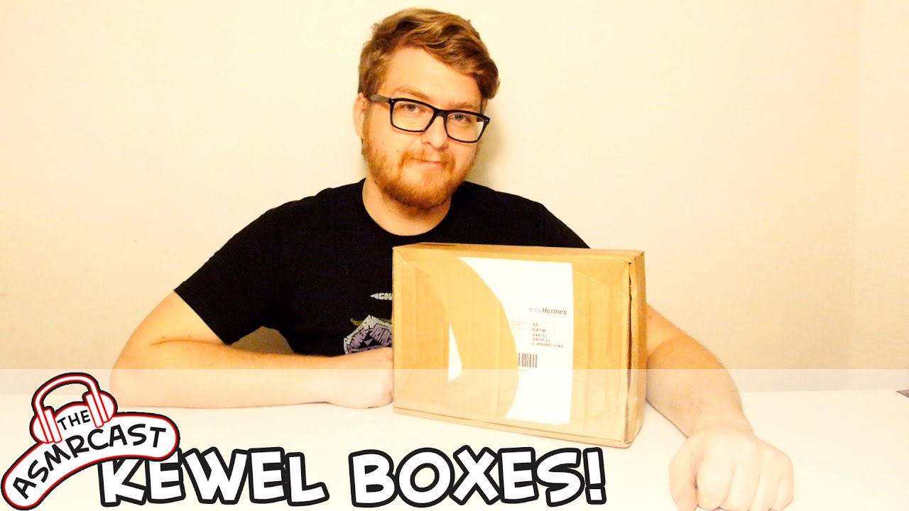 ASMR Kewel Boxes November 2015 (Binaural 3D) Monthly Mystery Box Unboxing & Review