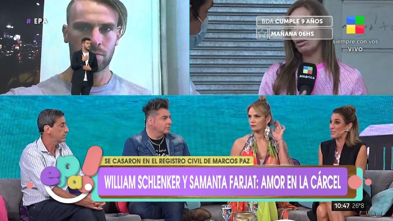 El casamiento del año: William Schlenker y Samanta Farjat