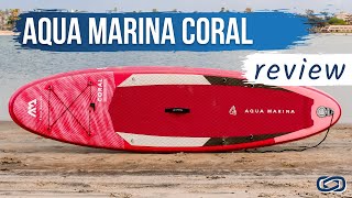 YouTube Standup Coral Paddle Review Marina Aqua - Board