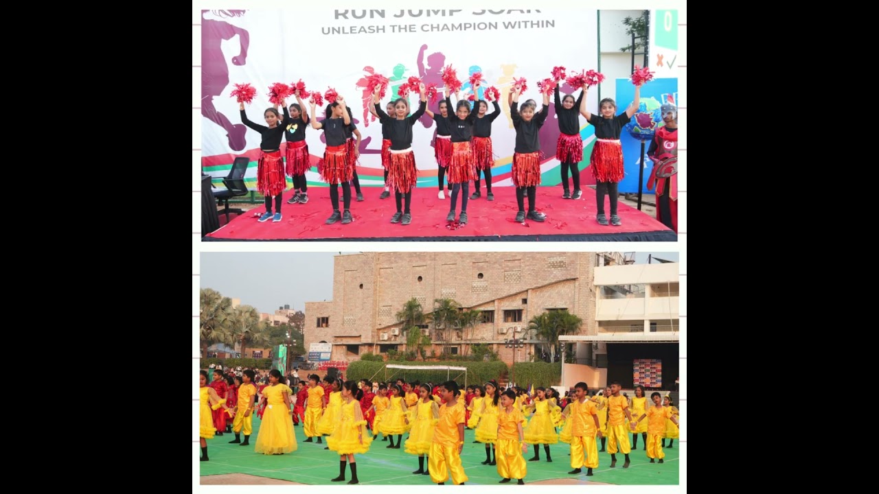 Esprit 2024: The Spirit of the Elements Ignites St. Andrews High School Suchitra's Sports Day!