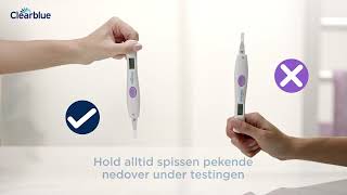 Slik Brukes Den Clearblue Eggløsningstest Advanced Digital Kun Norge