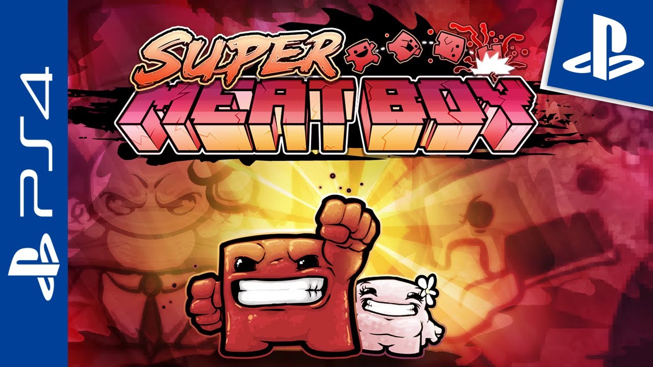 Super Meat Boy (2015) PS4 Gameplay - No Commentary