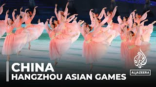 Hangzhou Asian Games in China open with futuristic ceremony