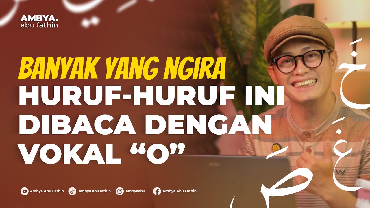 BANYAK YANG MENYANGKA‼️ HURUF-HURUF INI DIBACA DENGA VOCAL 
