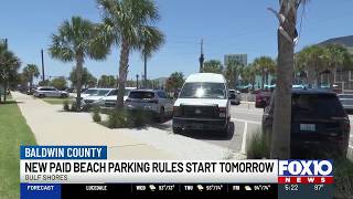 Gulf Shores rolls out new paid beach parking rules starting Wednesday
