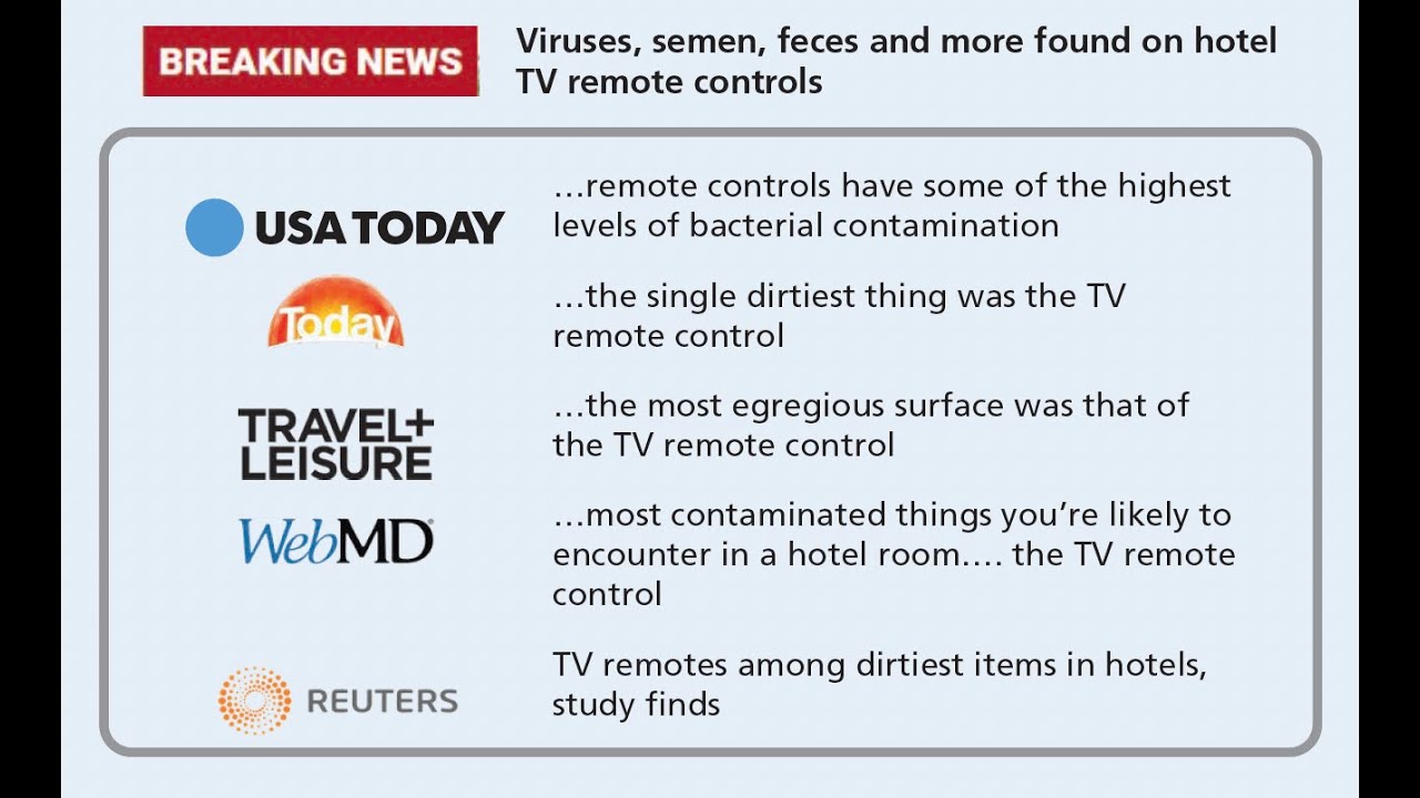 Clean Remote The Safer Solution - YouTube