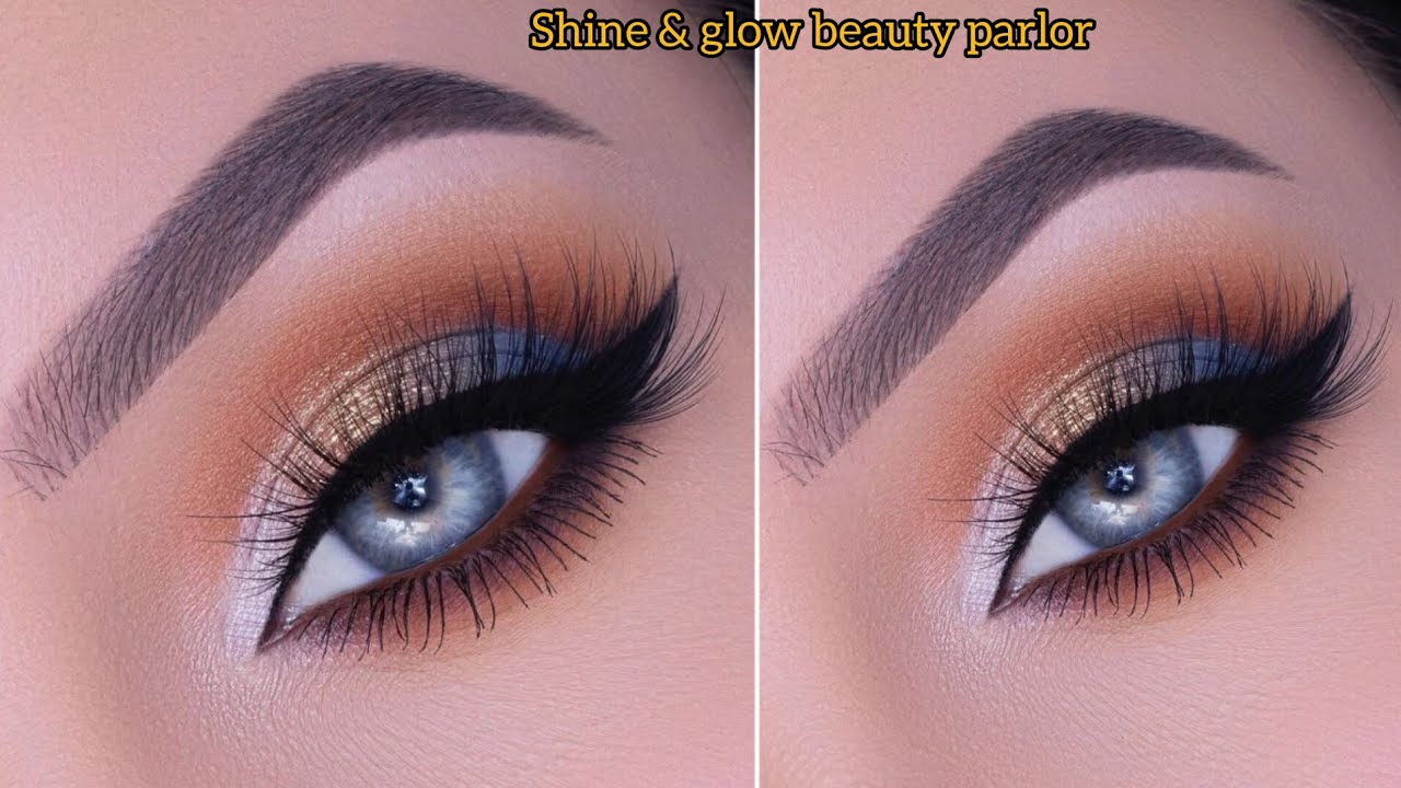 Eye Shine Tutorial Soft glamorous valima eye makeup tutorial for beginners |easy bridal ...