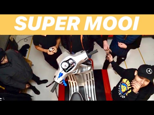 DE SCOOTER IS KLAAR MHR VESPA S70 - YouTube