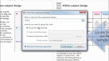 Experiment Design Setup - Progenesis QI for proteomics