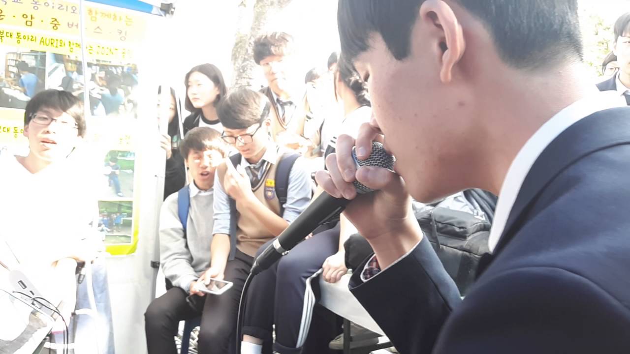 161010~161014 대구공고 - 아스라이(엠씨더맥스) @대구학생문화센터 운암중 버스킹 부스