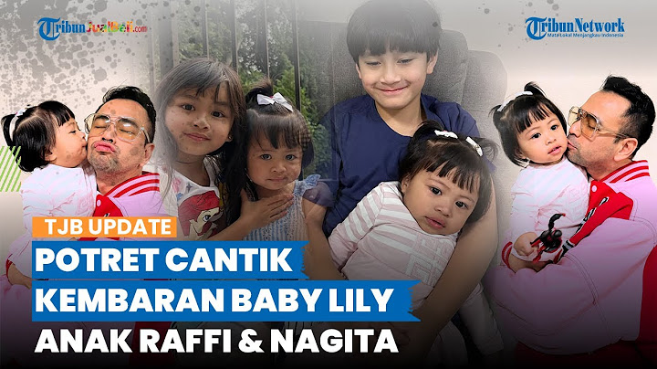 Finally Exposed, Peek at the Beautiful Portrait of Baby Lily, Raffi Ahmad and Nagita Slavina's Da...