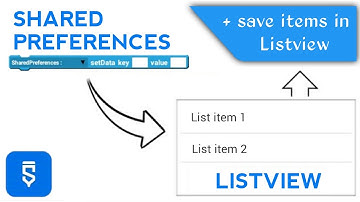 How to save Listview items using Shared preferences | Get shared preferences into Listmap