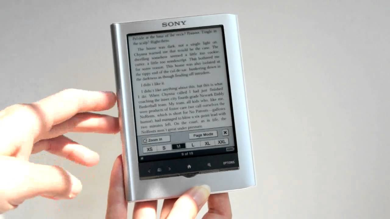 Sony Reader Pocket Edition PRS-350 Video Review - YouTube