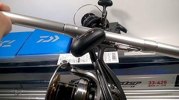 Cần câu máy ba khúc Daiwa phang lục xa bờ 150m tải cá 30kg I Đồ Câu Cá Giá Rẻ