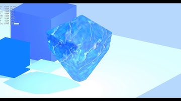 UPBGE - Susane Entombed in Ice