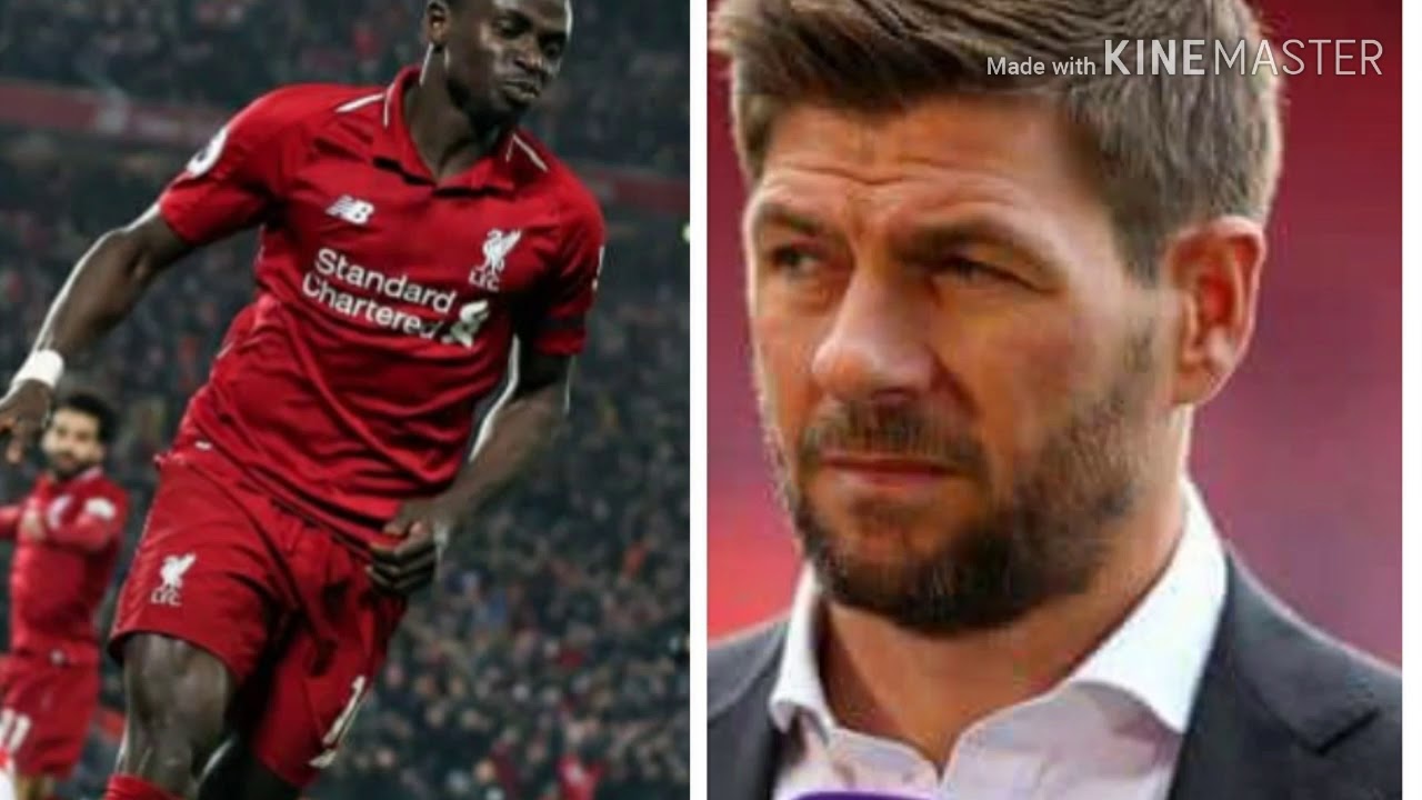 Steven Formidable Steven Gerrard surpris par sadio mané