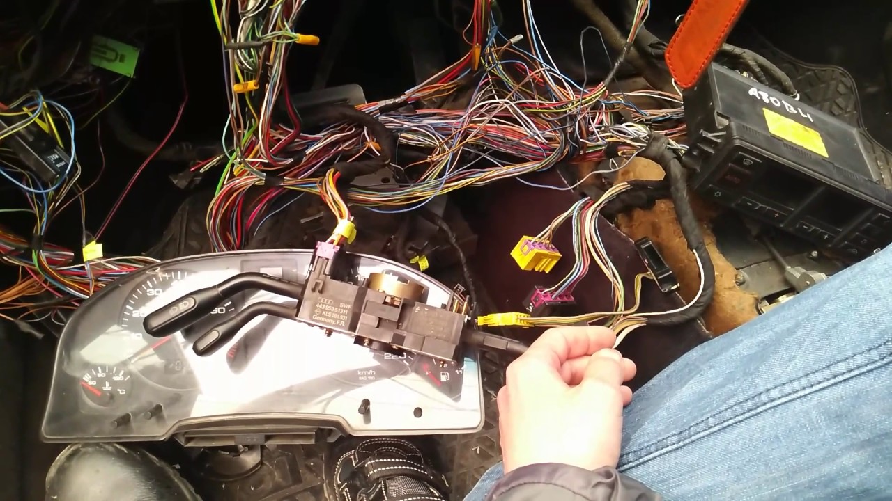 Установка климат контроля ауди 80 б4 - фото