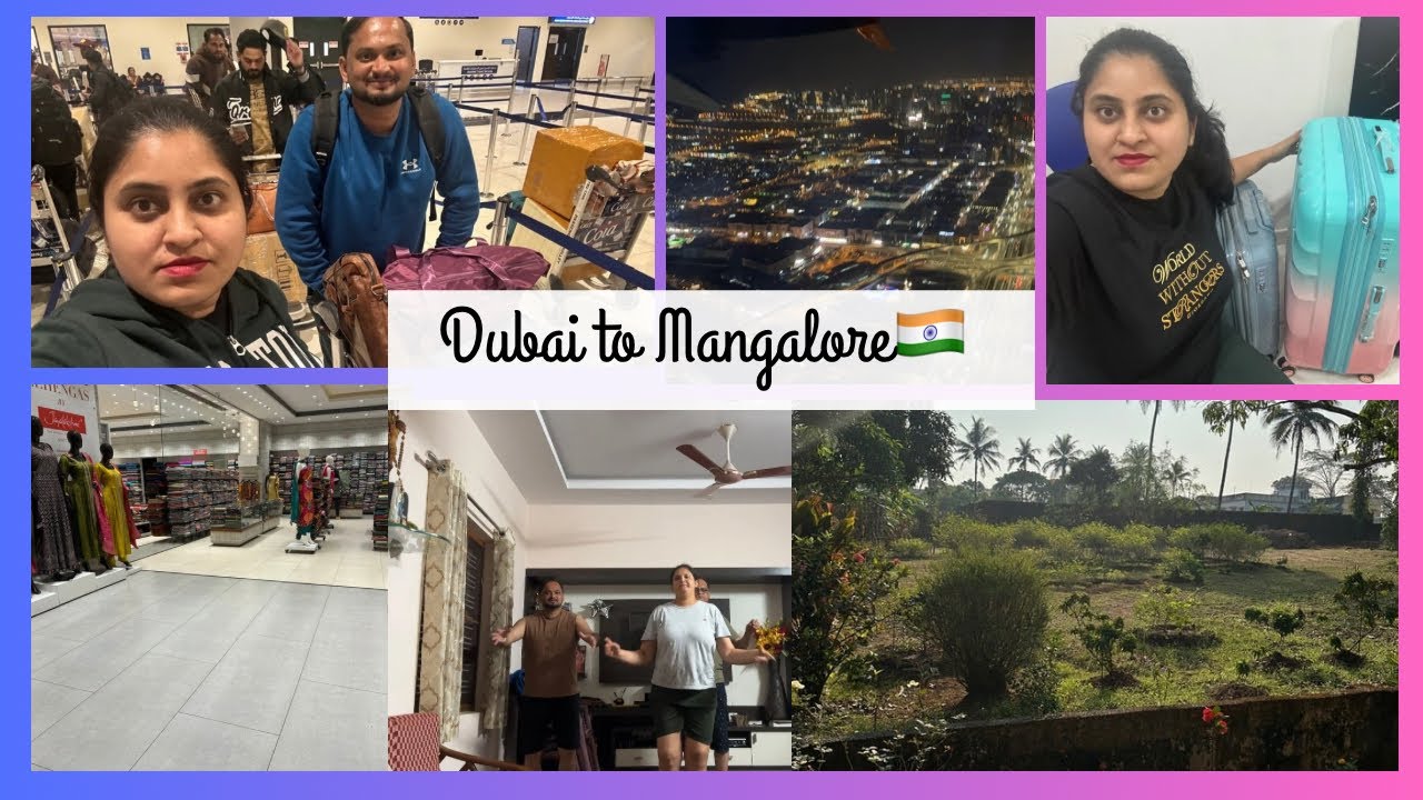 Travelling to Mangalore ✈️ | Family Fun, Dance Practice & Husband’s Birthday 🎉