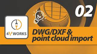 PointCab 4Vectorworks Plugin: DWG DXF + point cloud import