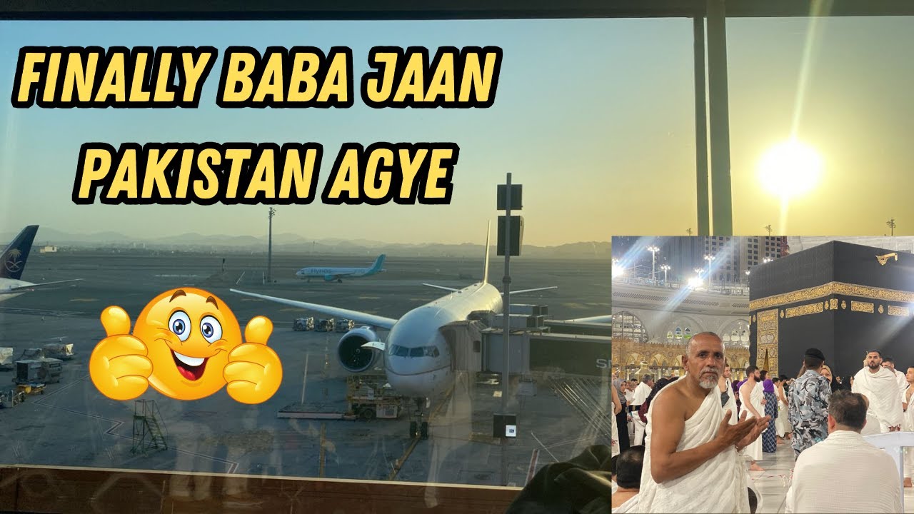 Finally Baba Jaan Pakistan Agye | Mazdoor Abbas - YouTube