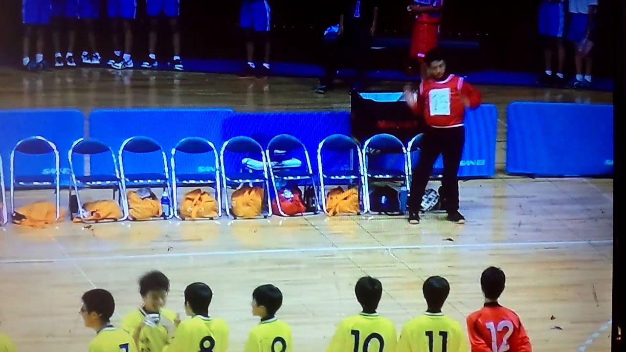盛岡市中総体ハンドボール決勝 選手紹介 爆笑ver 大宮 Youtube