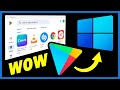 🟢Cómo INSTALAR APLICACIONES Android en WINDOWS 🔥Como INSTALAR PLAY STORE en PC Windows