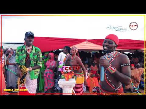 MOSO PAL PERFOMING LMAA LAI LIVE MOSES GABRIELA WEDDING IN KARGI MARSABIT COUNTY