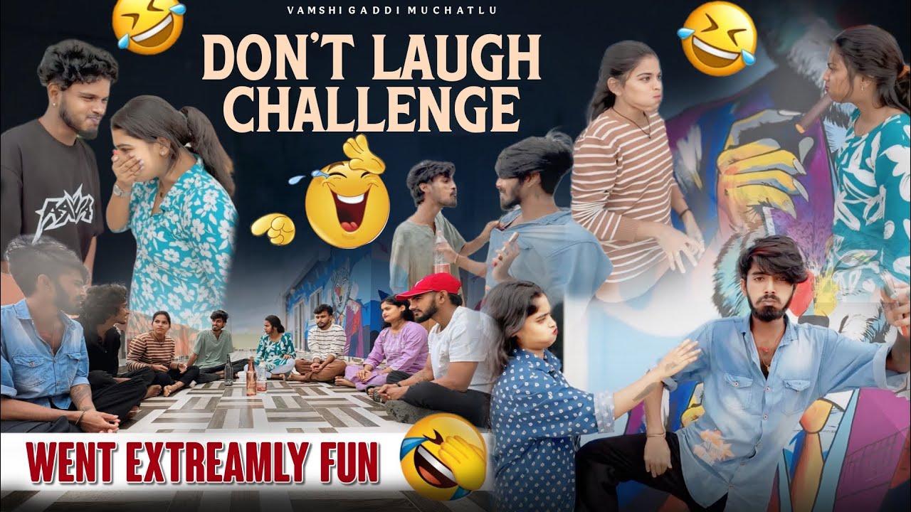 Don’t laugh challenge . Went extremely fun@Shree_Prabha_Official @VamshigaadiMuchatlu 