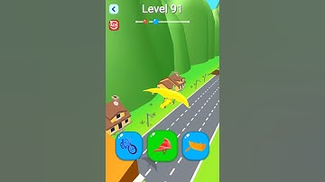 Shape Shifting 🏃‍♂️🚁🚗Max level Gameplay Walkthrough Part - 87 (iOS,Android) All levels
