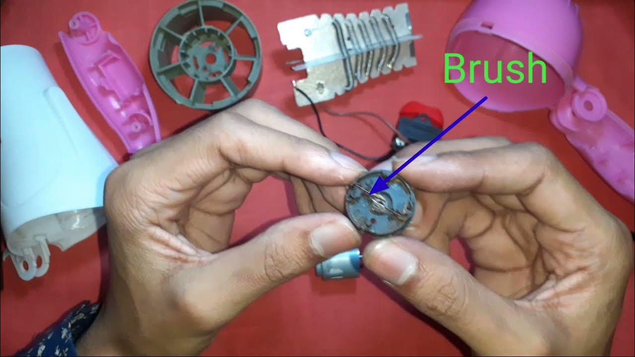 Repairing of Hair Dryer Fan नही चल रहा है तो क्या करे । what inside a