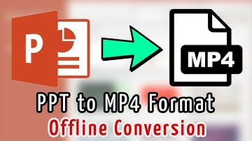 How to Convert Power Point to Video Format | PPT TO MP4 | Full Tutorial (2020)