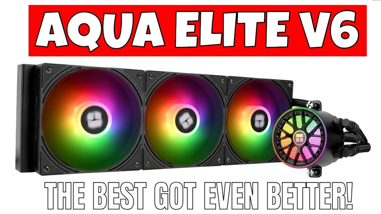 Распаковка Thermalright Aqua Elite 360 ​​V6 ARGB и отличия от моделей V3 и V4